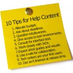 10 Tips for Help Content