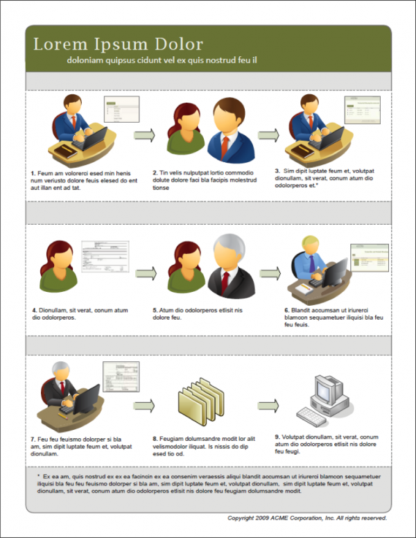 The people icons (from istockphoto) are clearly more polished than the rest of the diagram and artwork. The result is that it looks imbalanced and mismatched.