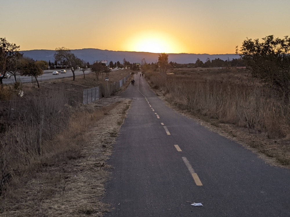 Santa Clara Loop - Baylands Park entrance