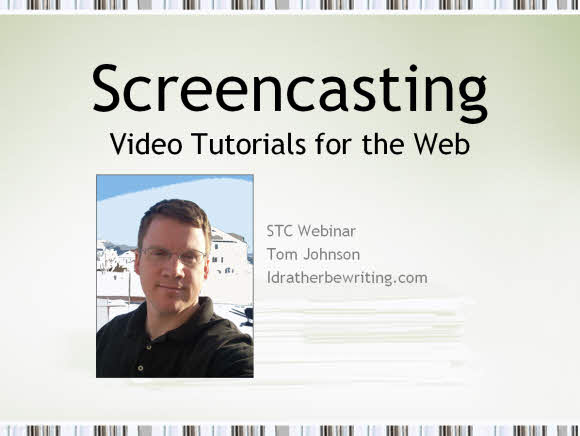 Powerpoint for Screencasting webinar