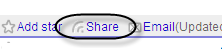 Shared Item in Google Reader