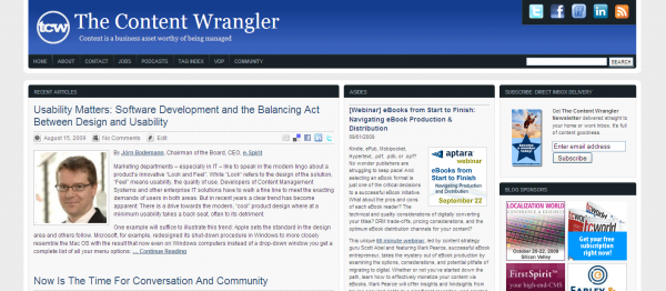 The Content Wrangler on WordPress