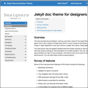 Version 4.0 released for the Jekyll Documentation Theme