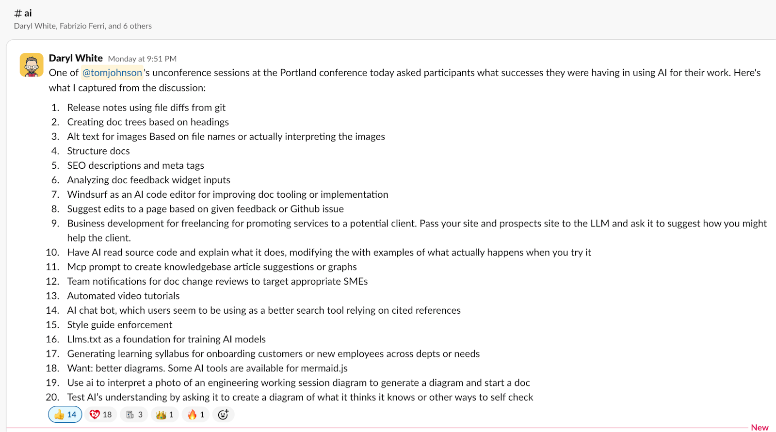Tips for using AI with docs