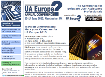 User Assistance Europe Conference