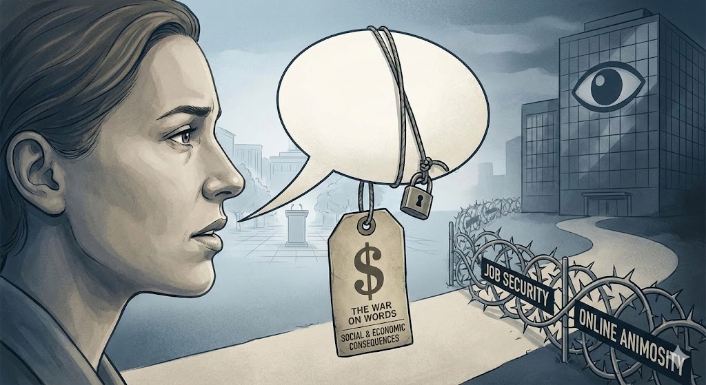 Social and economic consequences for free speech