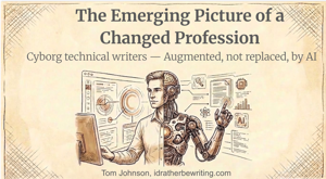 The Emerging Picture of a Changed Profession: Cyborg Technical Writers — Augmented, Not Replaced, by AI