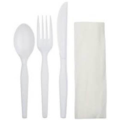 CUTLERY KIT HVY WHITE F/K/S/N