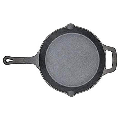 SKILLET 10" CAST IRON WITH HANDLE