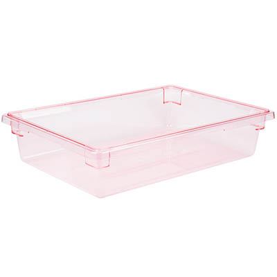 BOX FD STORAGE 18X26X6 POLY SAFETY RED