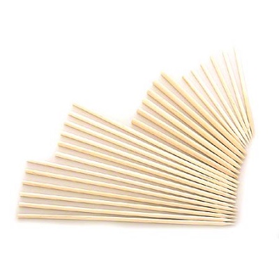 SKEWER WOOD POINTED 4.5X11/64"