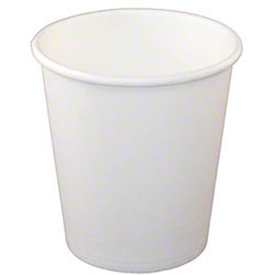 CUP PPR HOT 6/7 OZ WHT