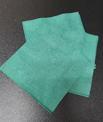 NAPKIN 10X10 2-PLY HUNTER GRN