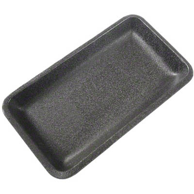 TRAY FOAM MEAT 10P BLACK -BF