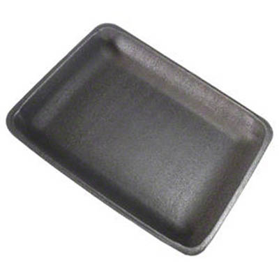 TRAY FOAM MEAT 8P BLACK -BF