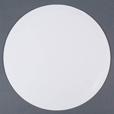 CAKE CIRCLE 10" #3 WHT PAD