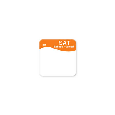 LABEL 1X1 SATURDAY BLANK SQR DM