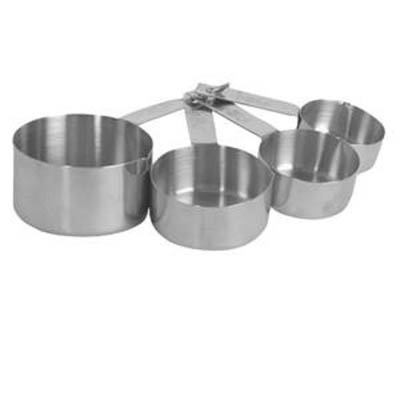 CUP MEASURING 4 PC SET S/S DELUXE