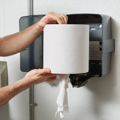 TOWEL CENTER PULL 2PLY WHT