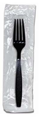 CUTLERY KNIFE HW PP BLK WRAPPED