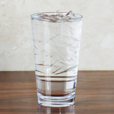 STACKABLE PINT GLASS/PLASTIC 16OZ.