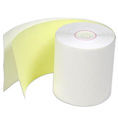 PPR ROLL 3"X100" WHT/YELLOW 2PLY