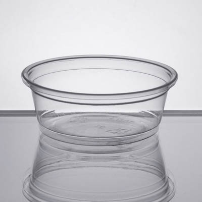 CUP PORTION PLAST 2.5 OZ CLR