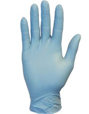 GLOVE NITRILE XL BLUE PF 5MIL