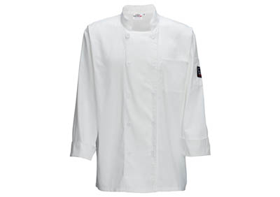 CHEF JACKET WHITE LARGE