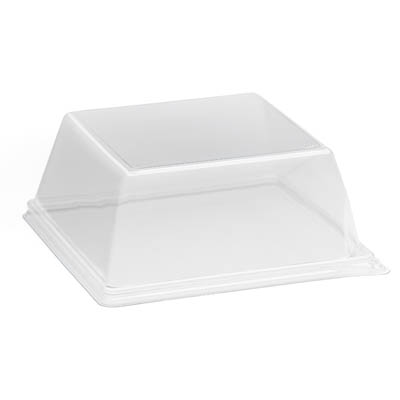 CLEAR LID 7X7 SHALLOW PYRAPAK