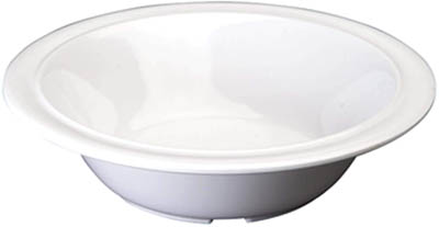 BOWL 12 OZ SOUP/CEREAL MELAMINE WHITE