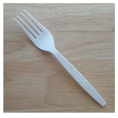 CUTLERY MED WT FORK CPLA WHITE