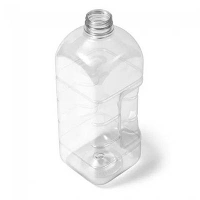 BOTTLE CLR PET 64OZ SQUARE