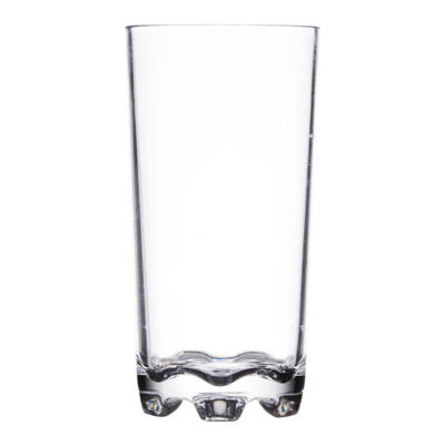 GLASS 12OZ TUMBLER STACK POLY CLEAR