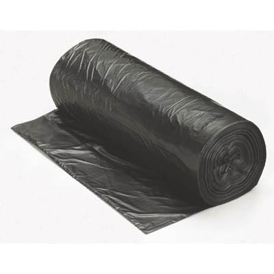 CAN LINER 24X33 8 MIC BLK 7/10GAL