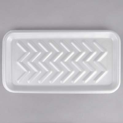 TRAY FOAM MEAT 25S WHITE -BF