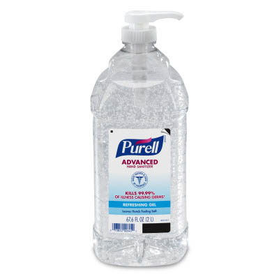 PURELL HAND SANITIZER GEL 1.5 LTR BOTTLE