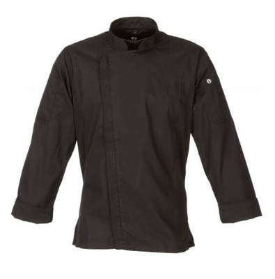 COAT CHEF HARTFORD BLACK MEDIUM COOL VNT