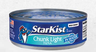 TUNA CHUNK LIGHT IN WATER CAN