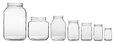 GLASS JAR 1 GALLON