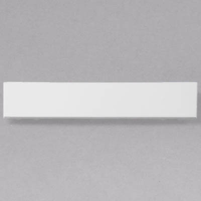 CAMRACK ID CLIP BLANK/ WHITE 5"X1-9/16