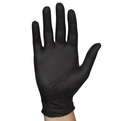 GLOVE NITRILE LG CLEAR PF 2.5 MIL