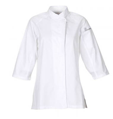 COAT CHEF VERONA WOMENS BLACK SMALL