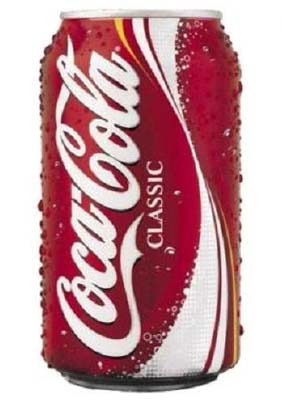 SODA COKE CLASSIC CAN