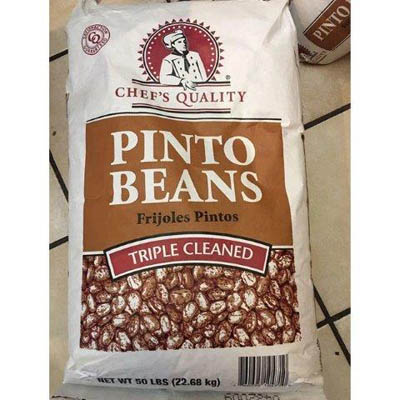 BEANS PINTO TRIPLE CLEANED