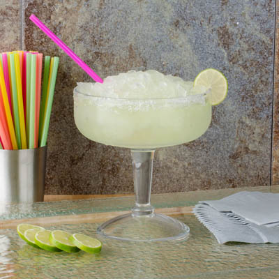 SUPER MARGARITA GLASS 32 OZ. PLASTIC