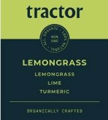 SYRUP BIB TRACTOR LEMONGRASS ORGANIC