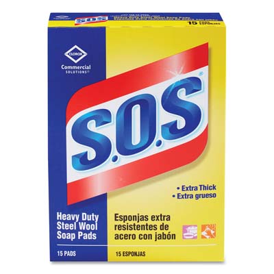 SOAP PADS S.O.S STEEL WOOL