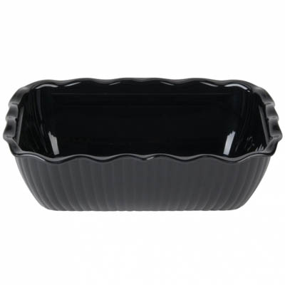 CROCK 10X7X3 DELI PLASTIC BLACK