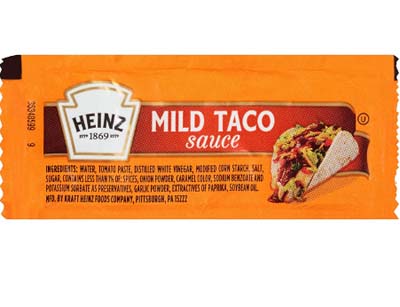 SAUCE TACO MILD SALSA SS 9 GRAM